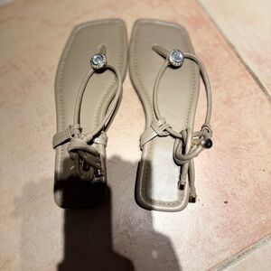 Elegant Tan Women's Sandals